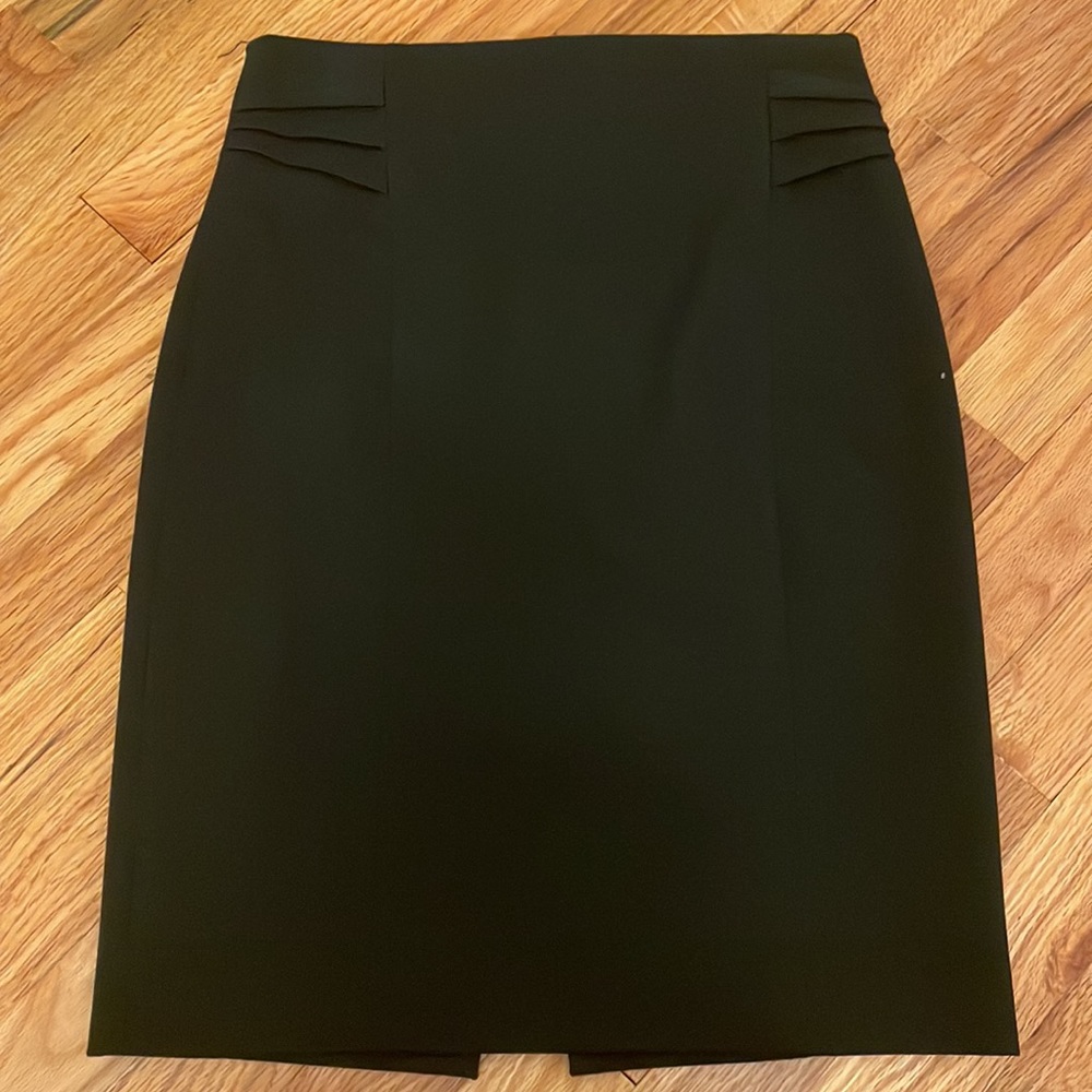 Express high rise pencil suit skirt size 0 black